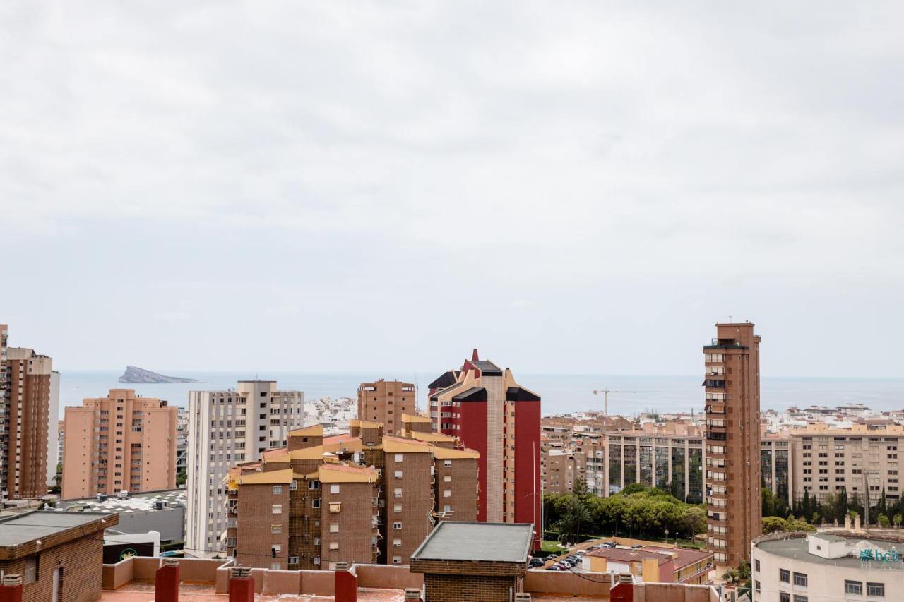 Modern Studio With See And City View Benidorm Dış mekan fotoğraf