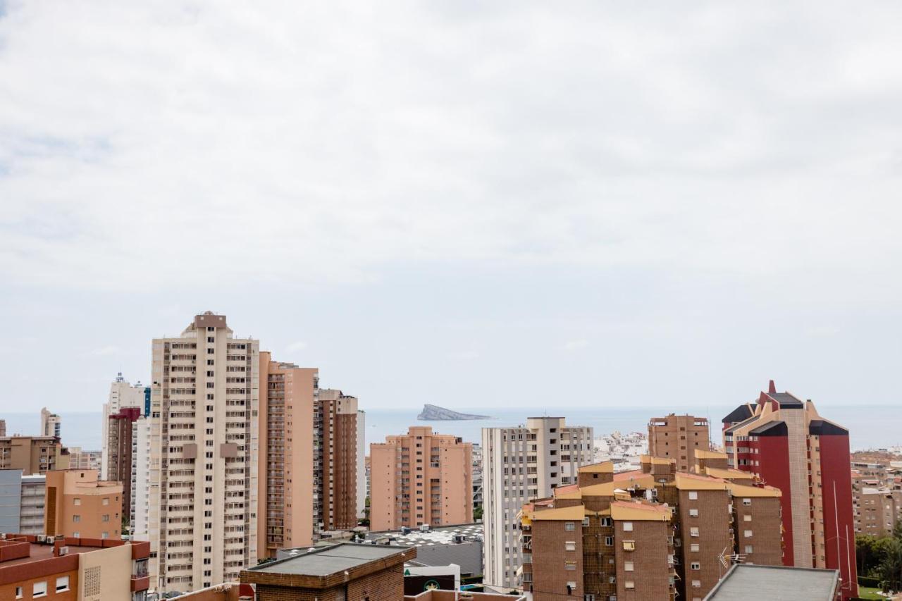 Modern Studio With See And City View Benidorm Dış mekan fotoğraf