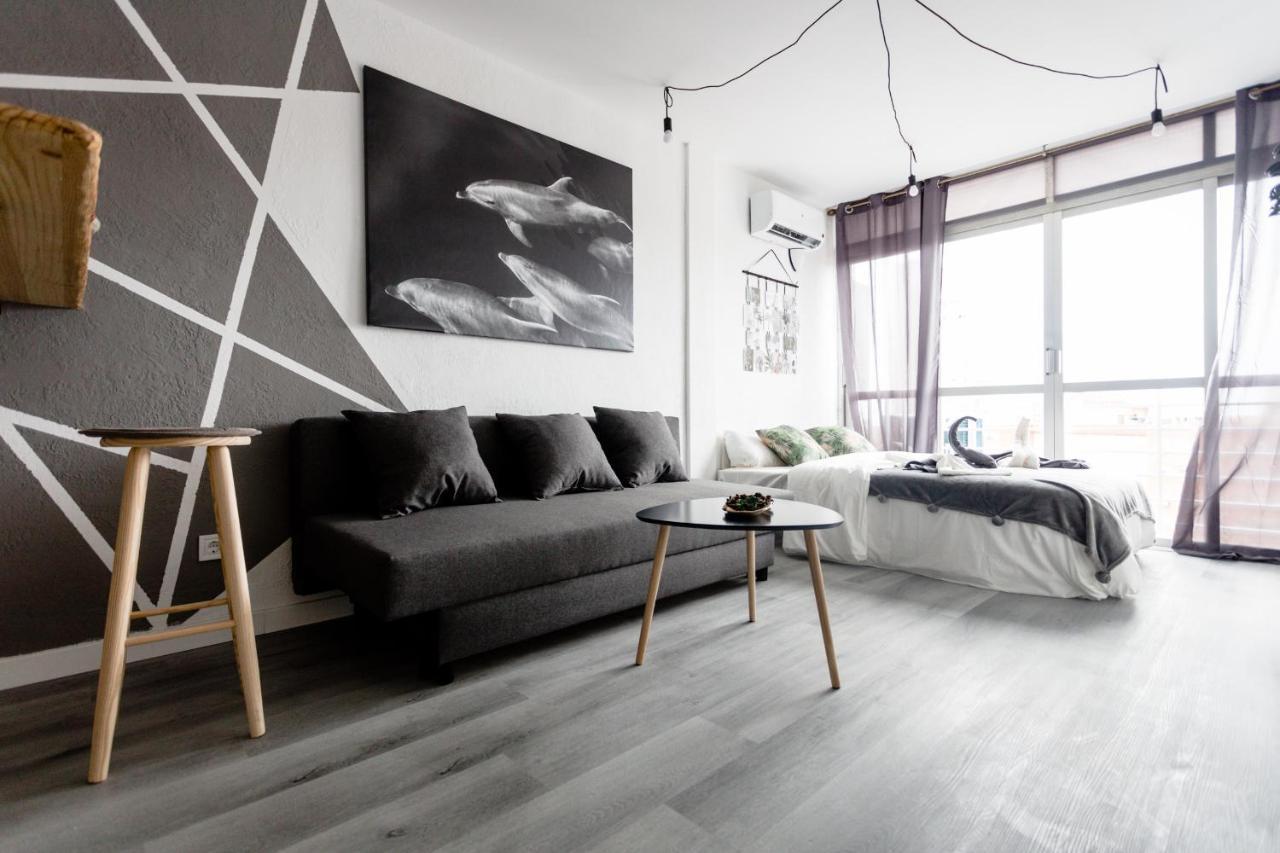 Modern Studio With See And City View Benidorm Dış mekan fotoğraf