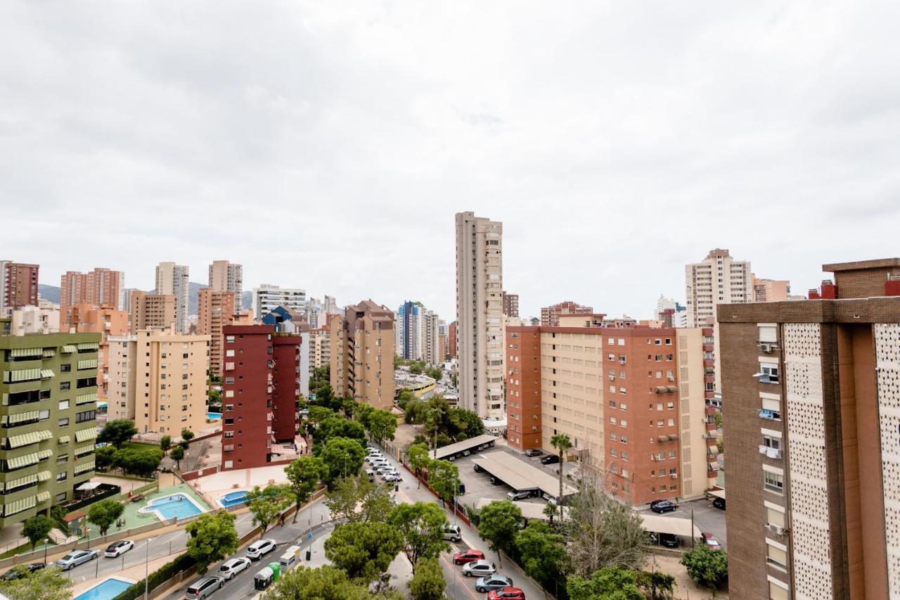 Modern Studio With See And City View Benidorm Dış mekan fotoğraf
